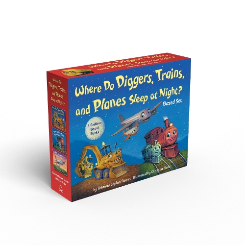 Бумажная книга «Where Do Diggers, Trains, and Planes Sleep at Night?», автор Брианна Каплан Сэйрес - фото №1