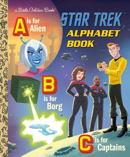 Бумажная книга «Star Trek ABC Book», авторов Этен Биверс, Golden Books - фото №1