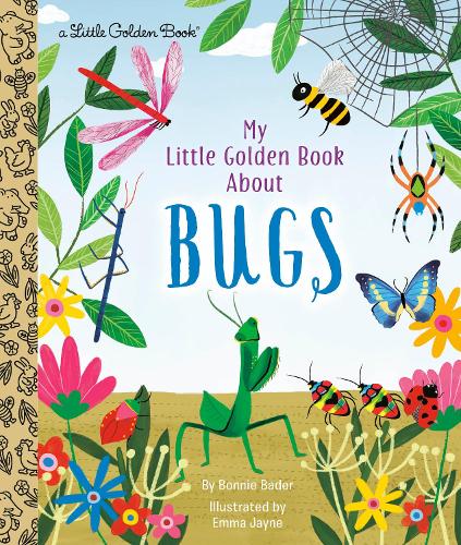 Паперова книга «My Little Golden Book About Bugs», авторів Бонні Бадер, Емма Джейн - фото №1