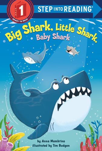 Паперова книга «Big Shark, Little Shark, Baby Shark», автор Анна Мембріно - фото №1