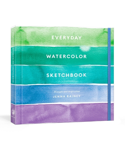 Бумажная книга «Everyday Watercolor Sketchbook: Prompts and Inspiration », автор Дженна Рейни - фото №1