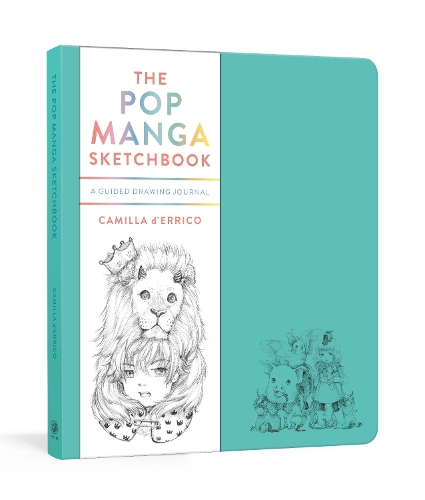 Паперова книга «The Pop Manga Sketchbook: A Guided Drawing Journal», автор Камілла д'Ерріко - фото №1