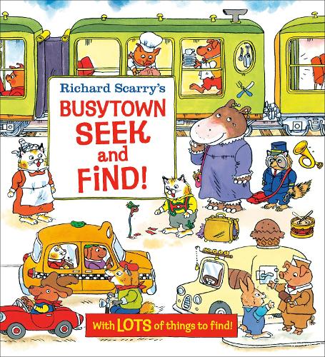 Бумажная книга «Richard Scarry's Busytown Seek and Find!», автор Ричард Скарри - фото №1