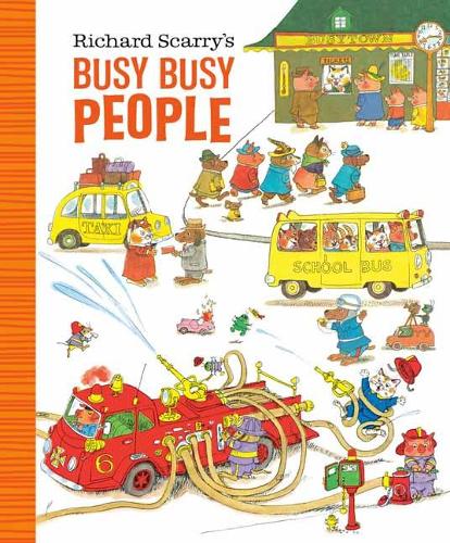 Бумажная книга «Richard Scarry's Busy Busy People», автор Ричард Скарри - фото №1