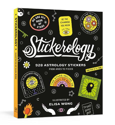 [object Object] «Stickerology: 928 Astrology Stickers from Aries to Pisces: Stickers for Journals, Water Bottles, Laptops, Planners, and More», автор Поттер Гіфт - фото №1