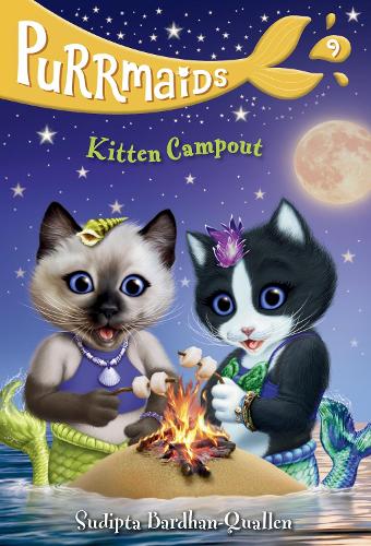 Бумажная книга «Purrmaids #9: Kitten Campout», автор Судипта Бардхан-Кваллен - фото №1