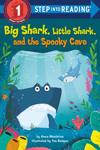 Бумажная книга «Big Shark, Little Shark, and the Spooky Cave», автор Анна Мембрино - фото №1