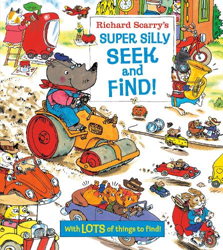 Бумажная книга «Richard Scarry's Super Silly Seek and Find!», автор Ричард Скарри - фото №1
