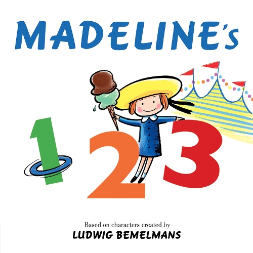 Паперова книга «Madeline's 123», автор Людвіг Бемельманс - фото №1