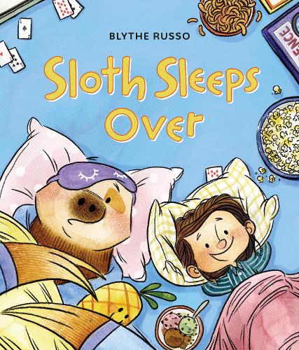 Паперова книга «Sloth Sleeps Over», автор Блайт Руссо - фото №1