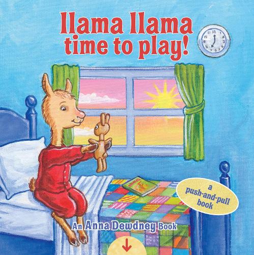 [object Object] «Llama Llama Time to Play: A Push-and-Pull Book», автор Анна Дьюдни - фото №1