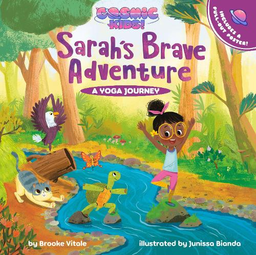 Паперова книга «Sarah's Brave Adventure: A Cosmic Kids Yoga Journey», автор Брук Вітале - фото №1