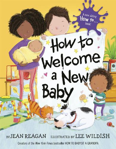 Бумажная книга «How to Welcome a New Baby», автор Ли Уайлдиш - фото №1