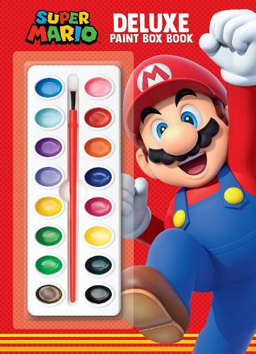 Бумажная книга «Super Mario Deluxe Paint Box Book (Nintendo®)», автор Стив Фокс - фото №1