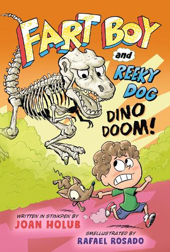 Паперова книга «Fart Boy and Reeky Dog: Dino Doom!», автор Джоан Голуб - фото №1