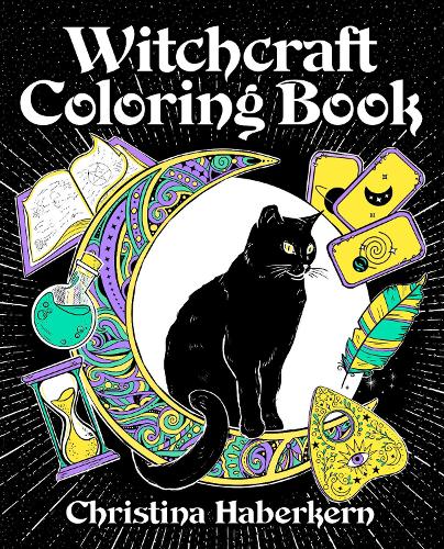 Паперова книга «Witchcraft Coloring Book», автор Крістіна Хаберкерн - фото №1