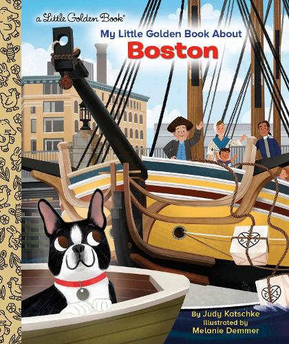 Паперова книга «My Little Golden Book About Boston», автор Мелані Деммер - фото №1