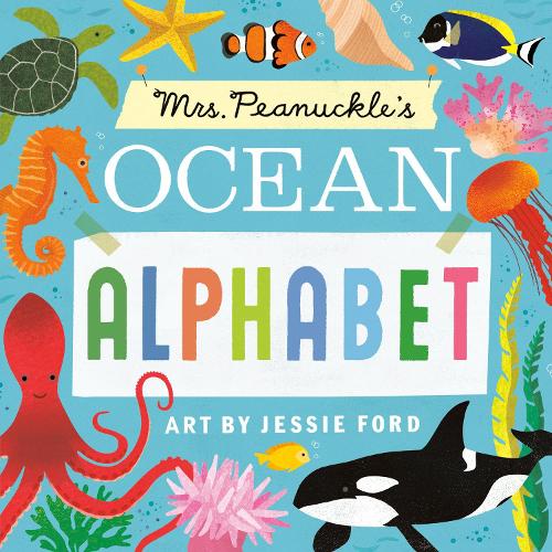 Бумажная книга «Mrs. Peanuckle's Ocean Alphabet», автор Миссис Пинакль - фото №1