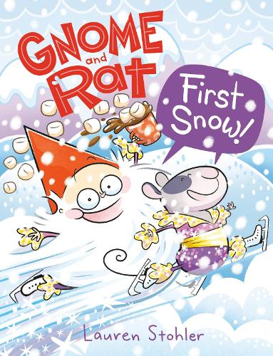 Паперова книга «Gnome and Rat: First Snow!: (A Graphic Novel)», автор Лорен Столер - фото №1