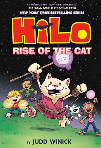 Бумажная книга «Hilo Book 10: Rise of the Cat: (A Graphic Novel)», автор Джадд Виник - фото №1