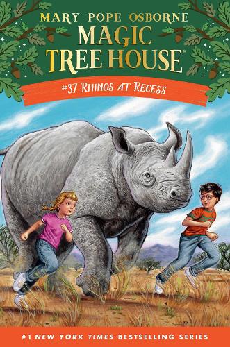 Паперова книга «Magic Tree House 37. Rhinos at Recess», авторів А.Г. Форд, Мері Поуп Осборн - фото №1