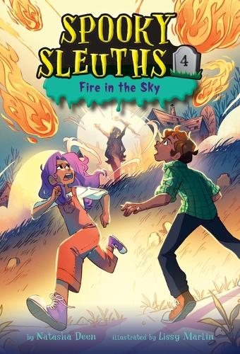 Бумажная книга «Spooky Sleuths #4: Fire in the Sky», автор Лисси Марлин - фото №1