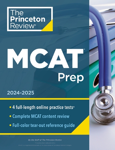 [object Object] «Princeton Review MCAT Prep, 2024-2025: 4 Practice Tests + Complete Content Coverage», автор The Princeton Review - фото №1