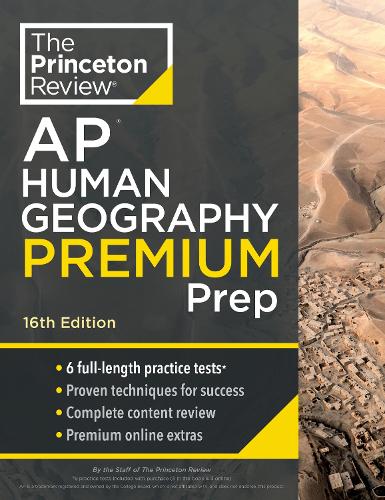 [object Object] «Princeton Review AP Human Geography Premium Prep: 6 Practice Tests + Complete Content Review + Strategies & Techniques», автор Princeton Review - фото №1