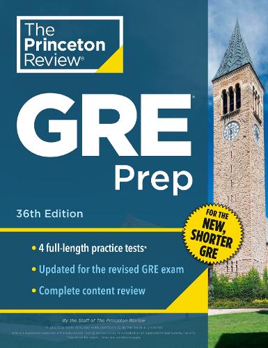 [object Object] «Princeton Review GRE Prep, 36th Edition: 4 Practice Tests + Review & Techniques + Online Features», автор Princeton Review - фото №1