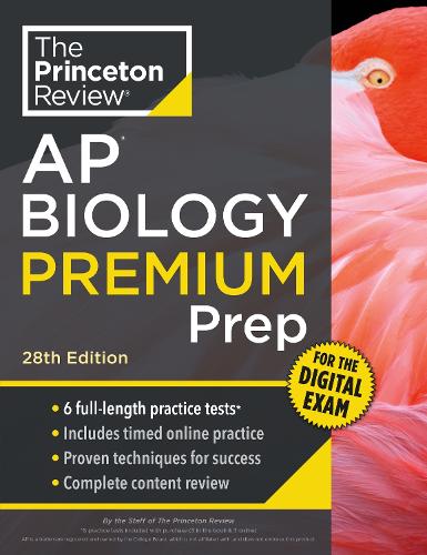 Паперова книга «Princeton Review AP Biology Premium Prep, 28th Edition: 6 Practice Tests + Digital Practice Online + Content Review», автор Princeton Review - фото №1