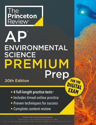 Бумажная книга «Princeton Review AP Environmental Science Premium Prep, 20th Edition: 4 Practice Tests + Digital Practice Online + Content Review», автор Princeton Review - фото №1