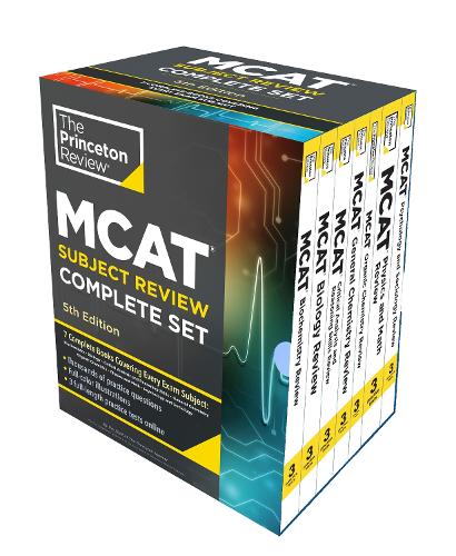 Бумажная книга «Princeton Review MCAT Subject Review Complete Box Set, 5th Edition: 7 Complete Books + 3 Online Practice Tests», автор Princeton Review - фото №1