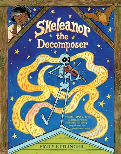 Паперова книга «Skeleanor the Decomposer: A Graphic Novel», автор Емілі Еттлінгер - фото №1