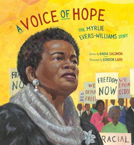 Паперова книга «A Voice of Hope: The Myrlie Evers-Williams Story», автор Надя Соломон - фото №1