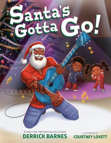 Бумажная книга «Santa's Gotta Go!», автор Деррик Барнс - фото №1