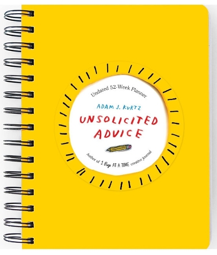 Бумажная книга «Unsolicited Advice Planner: Undated 52-Week Planner» - фото №1