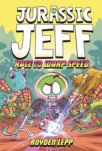 Бумажная книга «Jurassic Jeff: Race to Warp Speed: (A Graphic Novel)», автор Ройден Лепп - фото №1