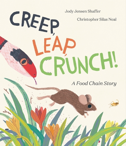 Бумажная книга «Creep, Leap, Crunch! A Food Chain Story», автор Джоди Дженсен Шаффер - фото №1