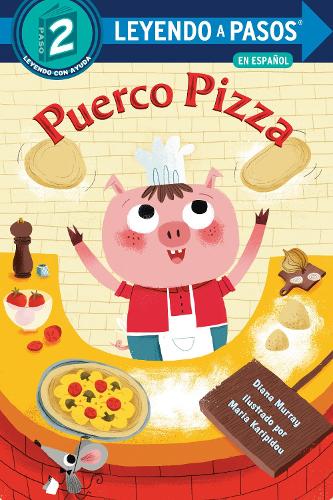 Паперова книга «Puerco Pizza (Pizza Pig Spanish Edition)», авторів Діана Мюррей, Марія Каріпіду - фото №1