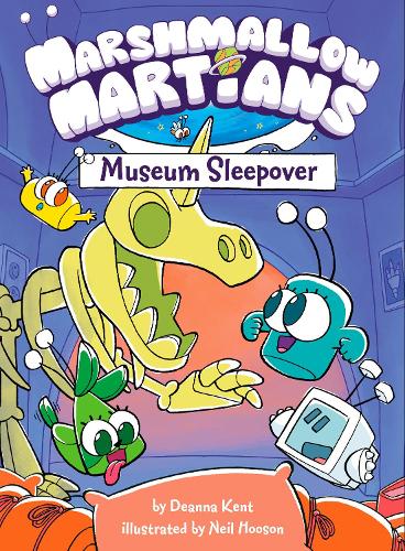 Паперова книга «Marshmallow Martians: Museum Sleepover: (A Graphic Novel)», авторів Діанна Кент, Ніл Хусон - фото №1