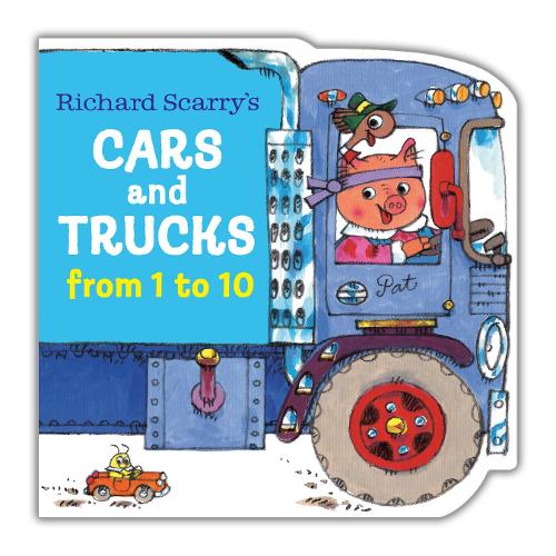 Бумажная книга «Richard Scarry's Cars and Trucks from 1 to 10», автор Ричард Скарри - фото №1