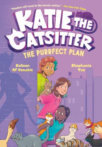 Паперова книга «Katie the Catsitter 4: The Purrfect Plan», авторів Коллін А. Ф. Венейбл, Стефані Юе - фото №1