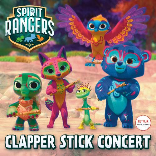 Бумажная книга «Clapper Stick Concert (Spirit Rangers)», автор Джонтом Найт - фото №1