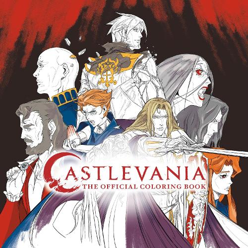 Паперова книга «Castlevania: The Official Coloring Book», автор Netflix - фото №1