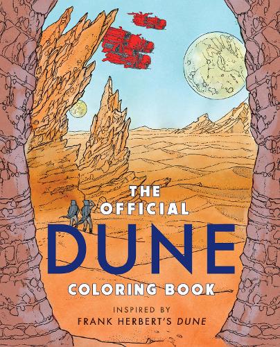 Бумажная книга «The Official Dune Coloring Book», автор Фрэнк Герберт - фото №1