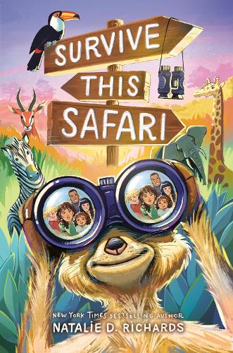 Паперова книга «Survive This Safari», автор Наталі Д. Річардс - фото №1