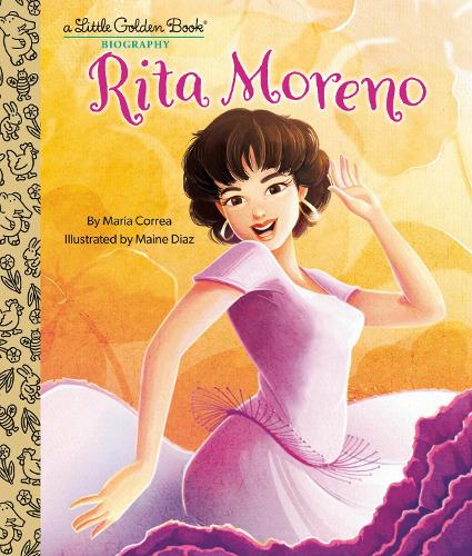 Паперова книга «Rita Moreno: A Little Golden Book Biography», автор Марія Корреа - фото №1