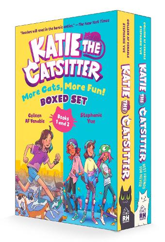 Бумажная книга «Katie the Catsitter: More Cats, More Fun! Boxed Set (Books 1 and 2): (A Graphic Novel Boxed Set)», автор Колин А. Ф. Венабл - фото №1