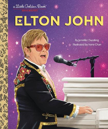 Паперова книга «Elton John: A Little Golden Book Biography», авторів Ірен Чан, Дженніфер Дасслінг - фото №1