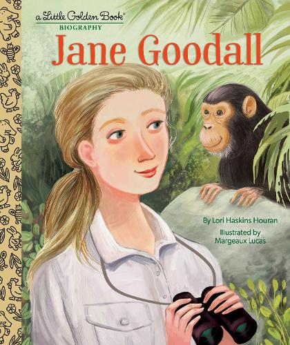 Паперова книга «Jane Goodall: A Little Golden Book Biography», автор Лорі Хаскінс Хуран - фото №1